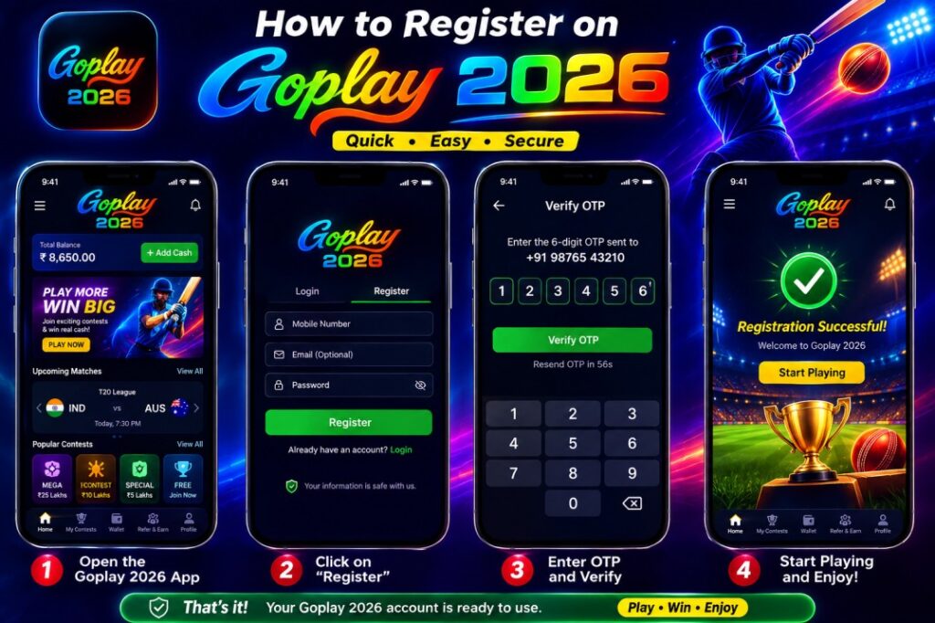 how to register goplay 11